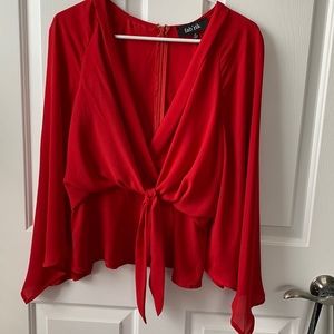 Holy 🔥Reiki infused Red blouse